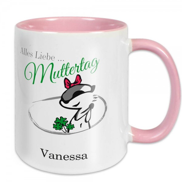 Tasse als Geschenk zum Muttertag individuell