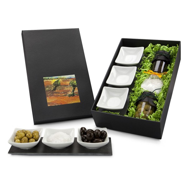 Geschenkset Antipasti Olivio - ein Hauch Italien