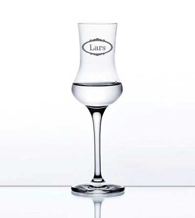 Grappa Glas mit Gravur