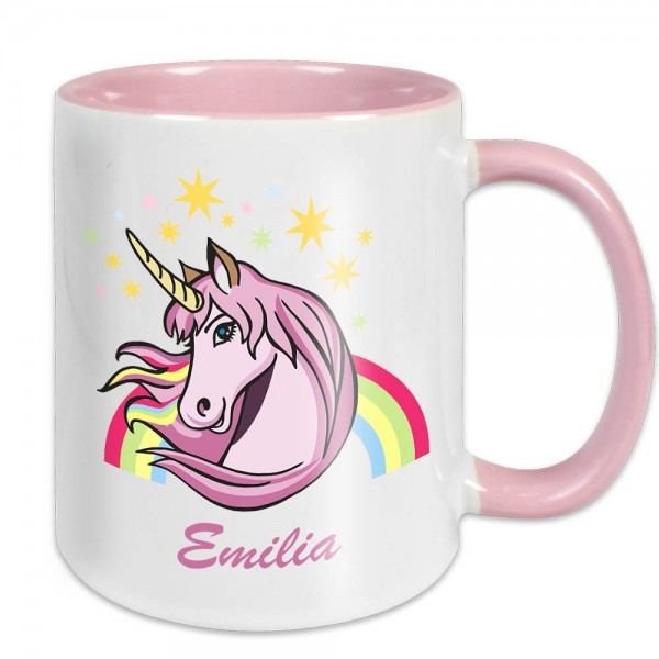 Einhorn Tasse personalisiert