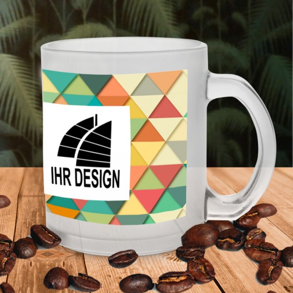 Glastasse / Kaffeetasse individuell bedrucken