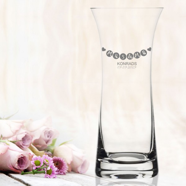 Vase für die Hochzeit