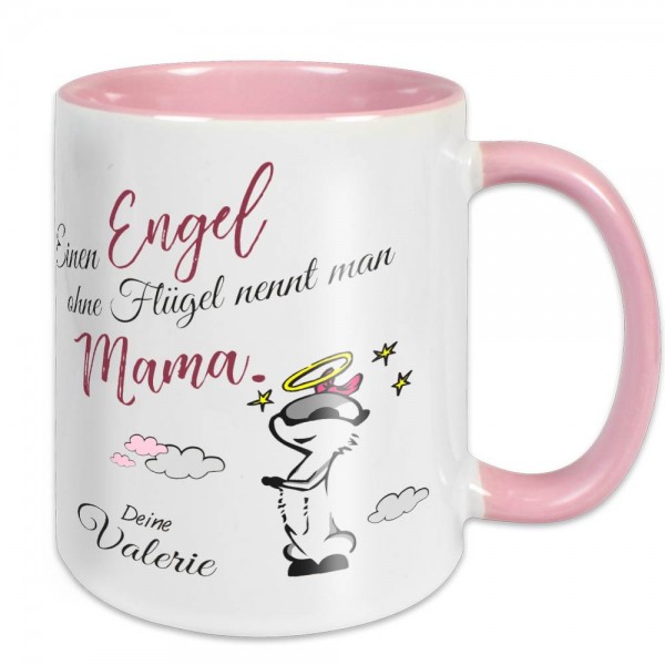 Tasse - Einen Engel ohne Flügel mit Wunschtext