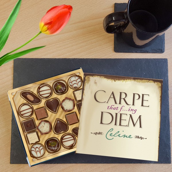 Lindt Pralinen *Carpe Diem * mit Wunschnamen